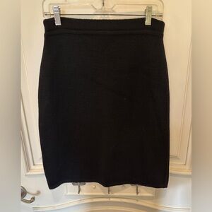 Classiques Elegant Black Pencil Skirt for Women